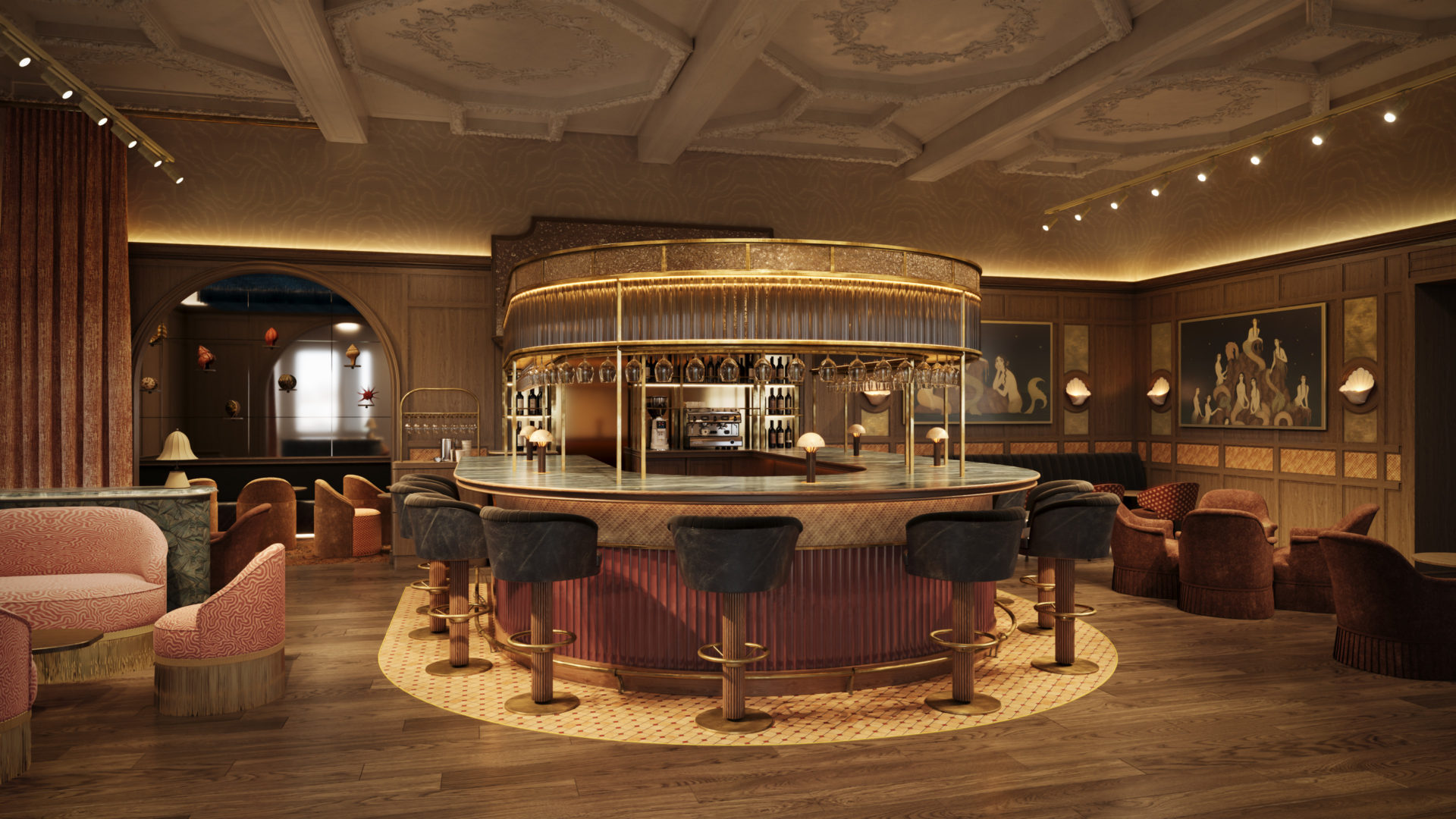 Sirens Bar at Seamill Hydro